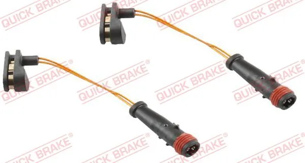 Warning Contact, brake pad wear